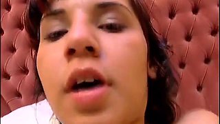 Monica BV DP: Blowjob, Doggy  Cowgirl Porn