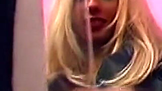 Blonde Slut Fingers Dripping Pussy to Prolapsing Rosebud Tease