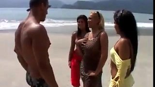 Ajx latin beach threesome and lesbians: Blowjob, Doggy  Cowgirl Porn