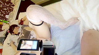 Mayu No83 10 Minutes Continuous Convulsions, Massive Squirting, Semen Eating, Blindfold, Anal Vibrator