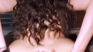 Curvy girl fucking after the party with her friend - Female