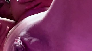 Close up pussy orgasm for toying hottie