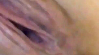 Chubby Slut Plays with Pussy in Bath Tub