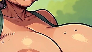 Giant Tits Out Camping Art