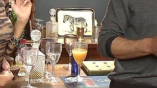 Group party with Lexi Ward and Cindy Behr together with friends MILFS with shaved pussies ride multiple cocks with their pussies