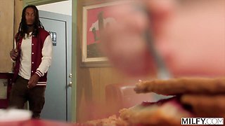 MILFY Busty Blonde MILF Andie Anderson Can't Resist Stud's BBC - Andie anderson