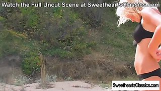 Hot Lesbian Teens Sunny & July Fuck on Beach - Outdoor Sex in HD