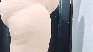 School girl after summer taking bath hard hot sexy