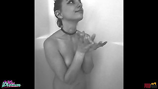 Photoshoot in Woods Creampied and Pissed on