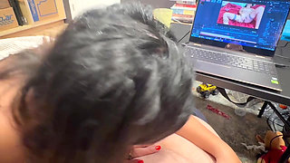 Pinay MILF Horny Interrupt to Creampie - Lexxi Wett