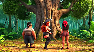 Sensual Pirate Adventure: Building the Tropical Hideout (Created by AI)