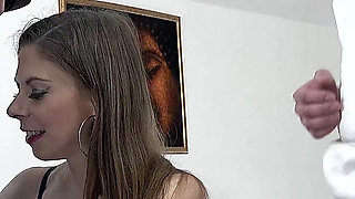MILF Gets Ass Fucked in Front of Shocked Husband