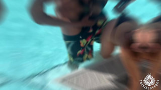 MILFs Rooftop Pool Meet W BBC - Deepthroat, Anal, Creampie