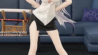 [mmd] Genie Office Lady Uniform