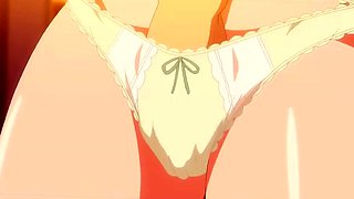 Outdoor pleasure with sex toys in hentai video