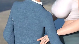 Perfect Housewife -gameplay - Roleplay - Wife Sexy Pussy Under Skirt, Finger and Accidental Penetration