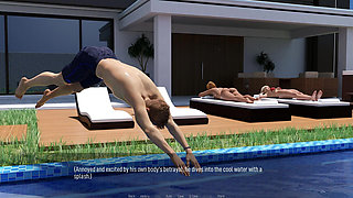 Shared Desire: Sexy Hot Wives in Bikini by the Pool - Episode 10