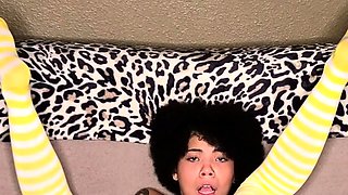 Real amateur college teens lick and toy pussy for hd hazing