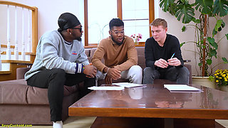 Teen BBC Rough All Holes Filled in Front of Her Boyfriend