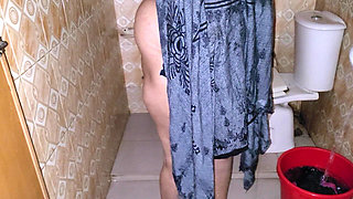 After a Long Day of Work, I Took a Relaxing Bath