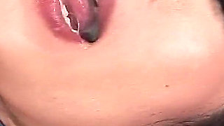 Asian MILF Yuki Fucked Hard in a Threesome and Squirted in Her Hairy Pussy