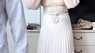 Office Dress Change & Unprofessional Body Touch Live Video