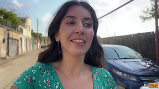 Triple Cum on Face for Village Whore - Public Cumwalk