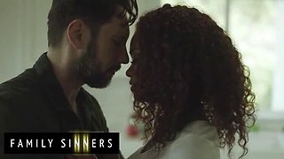 Family Sinners Full Scene: Tommy Pistol Fucks Scarlit Scandal Hard Doggy Style & Cum On Face