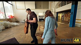 Hunt4k. wild sex in the warehouse