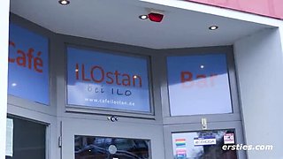 Ersties Amateur Threesome: Josie Boo Watches Boyfriend's Blind Date with Cute Tula Vida - First Time Matchmaking