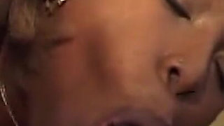 Curvy Ebony MILF Takes Thick Cock Doggy Style