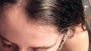 Little Arden Savage College Fuck in the Parking Lot