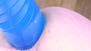 Extreme Anal Bottle Insertion
