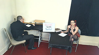 Student Girl Tempts Teacher