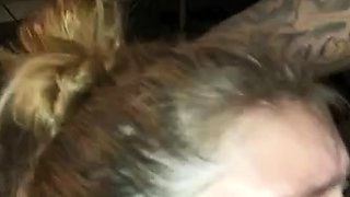 Amateur blonde teen sucks dick in hot pov blowjob sex tape