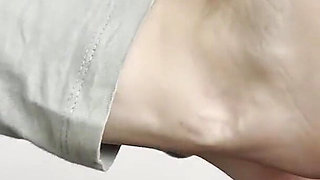Small Sweaty Soles Post Gym and a Boyfriend Obsessed for My Feet