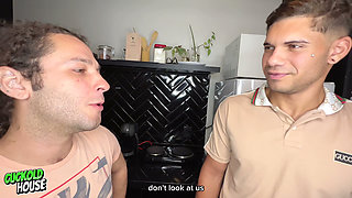 Married Woman Fucking Two Men at a House Party