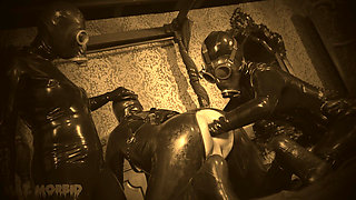Gas Mask Fisting Sepia with Patricia and Valeska