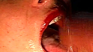 Ggg - Blonde Slut Gets Her Face Drenched in Cum - Massive Bukkake Facials