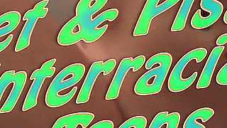 Wet and Pissy Interracial Teens