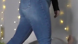 Dirty denim pervert punished