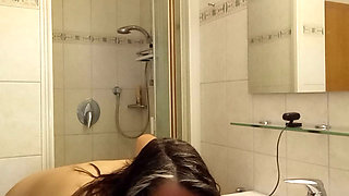 53 and Wet  Real Milf Shower, No Filter