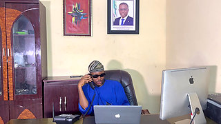 I Went to Greet My Stepsister Husband at Him Office and We Fuck