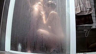 Busty brunette slut enjoys extreme amateur pov blowjob