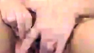 Hairy BBW with Big Tits Masturbates on Webcam