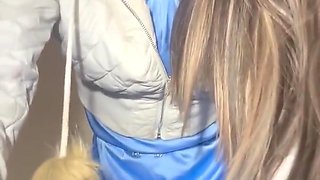 Sissy Crossdresser In Jess Silk Rides Dildo