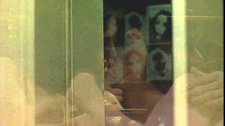 Pale blonde and tanned brunette lesbians toying and licking