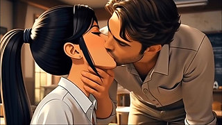 "Teacher Ne Priti Ko Special Lesson Diya   Hindi 2D Animation"