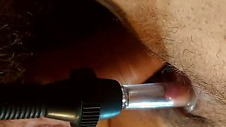 Clit Pumping 218: Hairy POV Close-Up with Hardcore Housewife