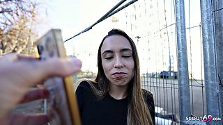 Skinny Latinas First Hardcore Pounding in German Casting